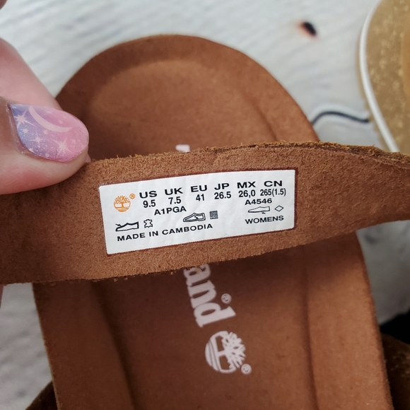 Timberland Women's Tan Sandals - Picture 5 of 10